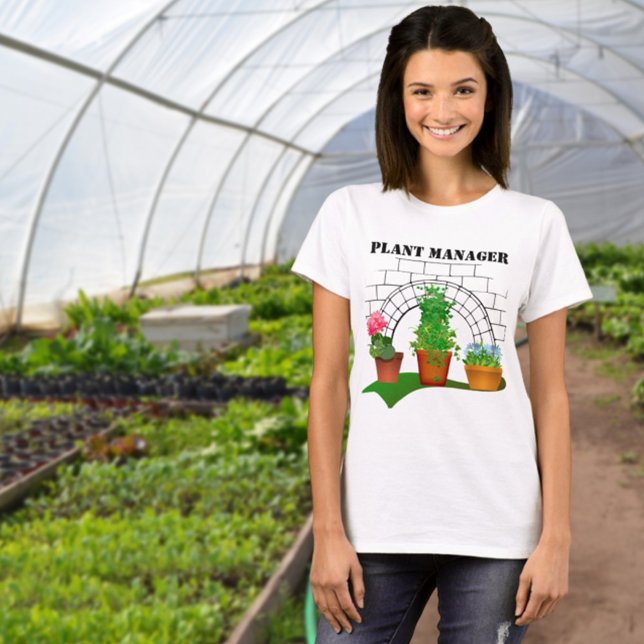 T-shirt Plante d'art floral humoristique (Créateur téléchargé)