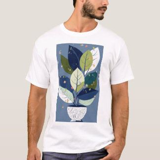 T-shirt Plante de croissance inspiré de Picasso