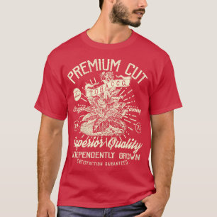 T-shirt Plante de tabac coupé Premium