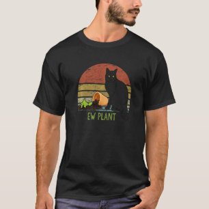 T-shirt Plante Ew Jardinier Succulent Cactus Chat Et Plant