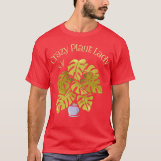 T-shirt Plante folle Lady Gardener Gardening Plante Lover