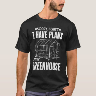 T-shirt Plante jardinage de serres jardiner débutant petit