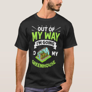 T-shirt Plante jardinage de serres jardiner débutant petit