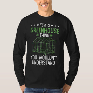 T-shirt Plante jardinage de serres jardiner débutant petit