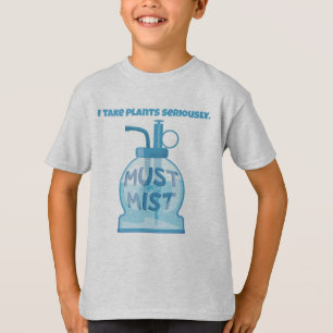 T-shirt Plante mystérieuse arrogeant les plantes en pot