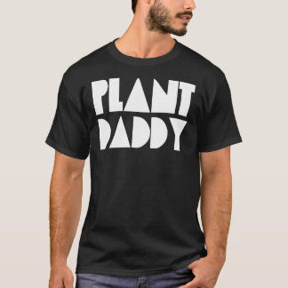 T-shirt Plante Papa Papa Papa Amour Plante Fier Plante Par