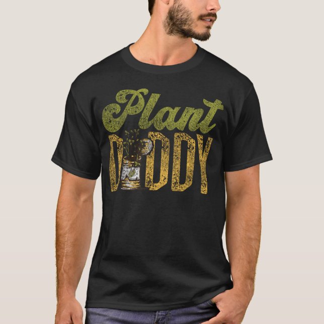 T-shirt Plante plante Daddy (Devant)