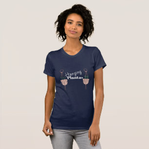 T-shirt Plante suspendue amusante Macrame Jungle Plante d'