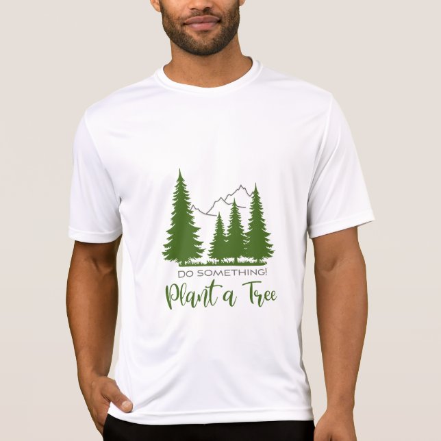 T-shirt Plante un arbre-protection-nature-Cool Graphique (Devant)