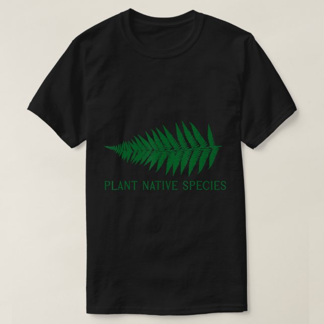 T-shirt Plantes autochtones, Plantes de pollinisateurs, ja (Design devant)