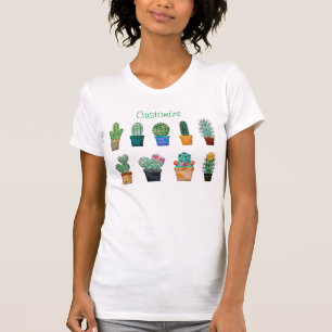T-shirt Plantes de Cactus assortés Thunder_Cove