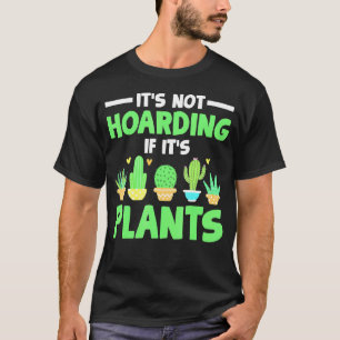 T-shirt Plantes de cactus Jardinier Jardinage