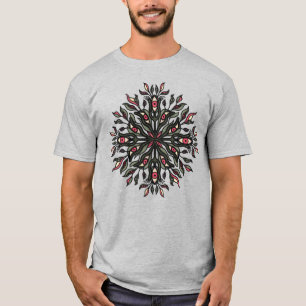 T-shirt Plantes et yeux trippy - Botanique psychédélique