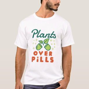 T-shirt Plantes sur pilules Herbalist Herbs Medicine Herbs