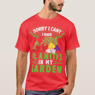 T-shirt Planteur de jardinage de légumes