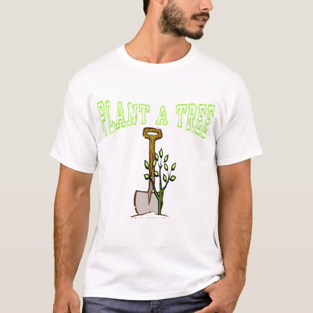 T-shirt Plantez un Tree2 (Devant)