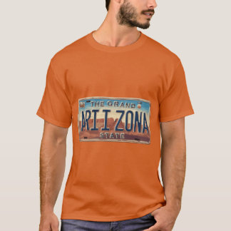 T-shirt Plaque de licence Arizona