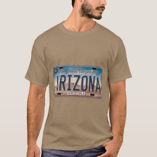 T-shirt Plaque de licence Arizona 2