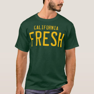 T-shirt Plaque de licence fraîche Californie