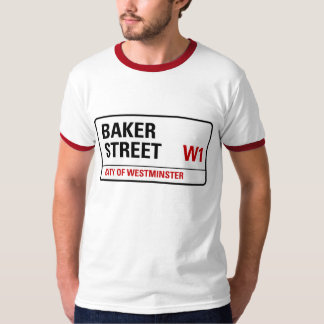 T-shirt Plaque de rue de Baker