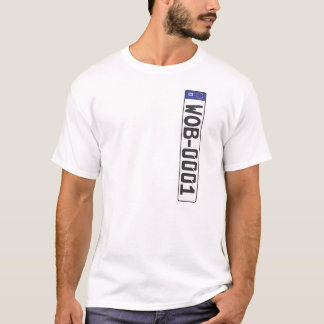 T-shirt Plaque minéralogique de Wolfsbourg