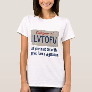 T-shirt Plaque minéralogique d'ILVTOFU la Californie