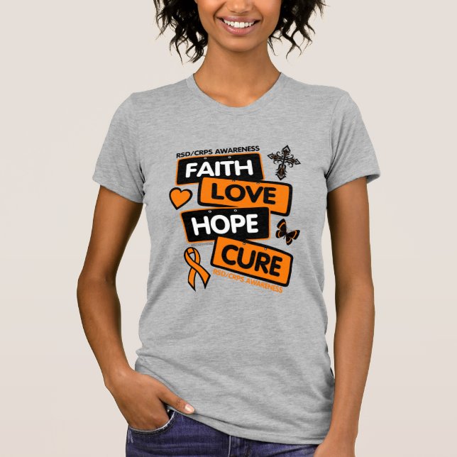 T-shirt Plaques de licence...RSD/CRPS (Devant)
