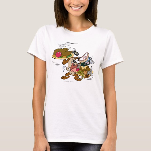 T-shirt Plaques de Thanksgiving TAZ™ (Devant)