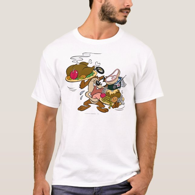 T-shirt Plaques de Thanksgiving TAZ™ (Devant)