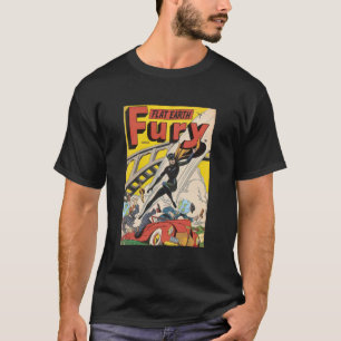 T-shirt plat de la terre (fureur plate de la terre