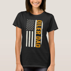 T-shirt Plate-forme de forage à huile Patriotique Driller 