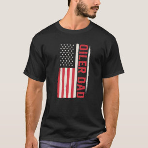 T-shirt Plate-forme de forage à huile Patriotique Driller 