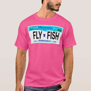 T-shirt Plate-forme de permis pour poissons volants Rivièr