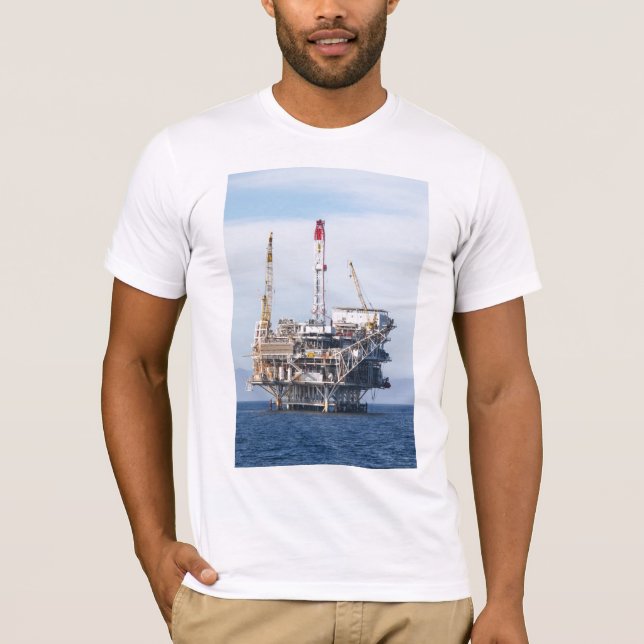 T-shirt Plate-forme pétrolière (Devant)