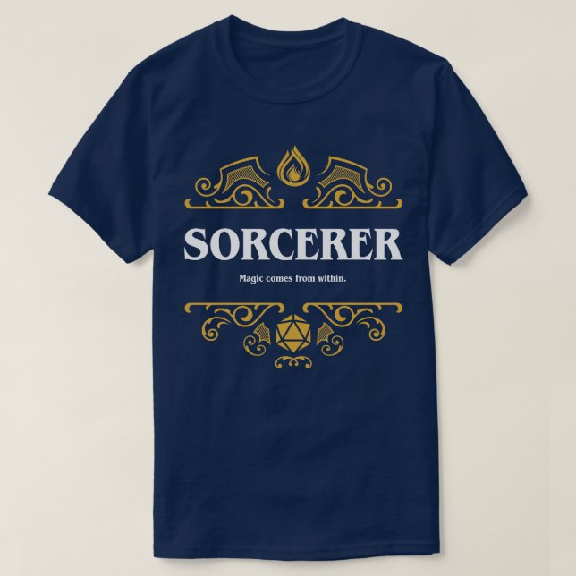 T-shirt Plateau de Sorcerer (Design devant)