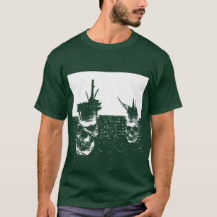T-SHIRT PLATES-FORMES DE PÉTROLE MARIN