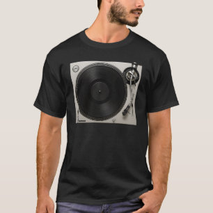 T-shirt Platine de gramophone disque vinyle tourne-disque