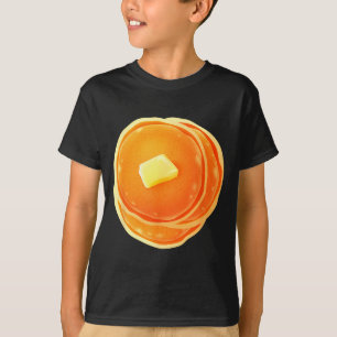 T-shirt Plats de petit-déjeuner aux pancakes Halloween Gro
