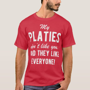 T-shirt Plats Drôle Citation Poisson Éleveur