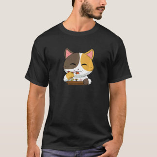 T-shirt Plats Japonais Asiatiques Nourriture Sushi Suhsi C