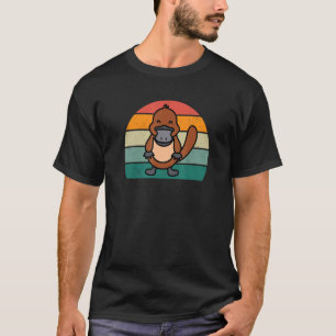 T-shirt Platype Castor Mammifère Australie Baignade animal