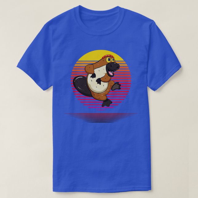 T-shirt Platypus Vapor (Design devant)