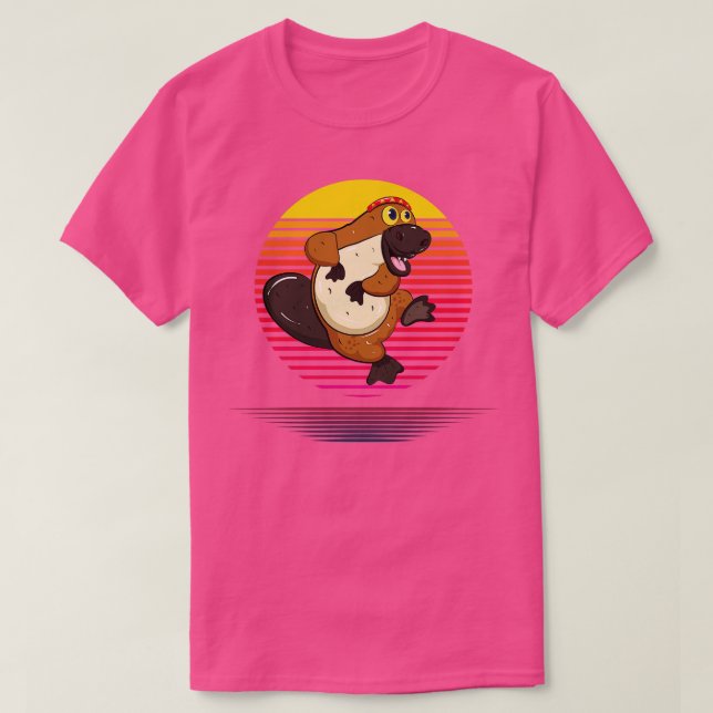 T-shirt Platypus Vapor (Design devant)