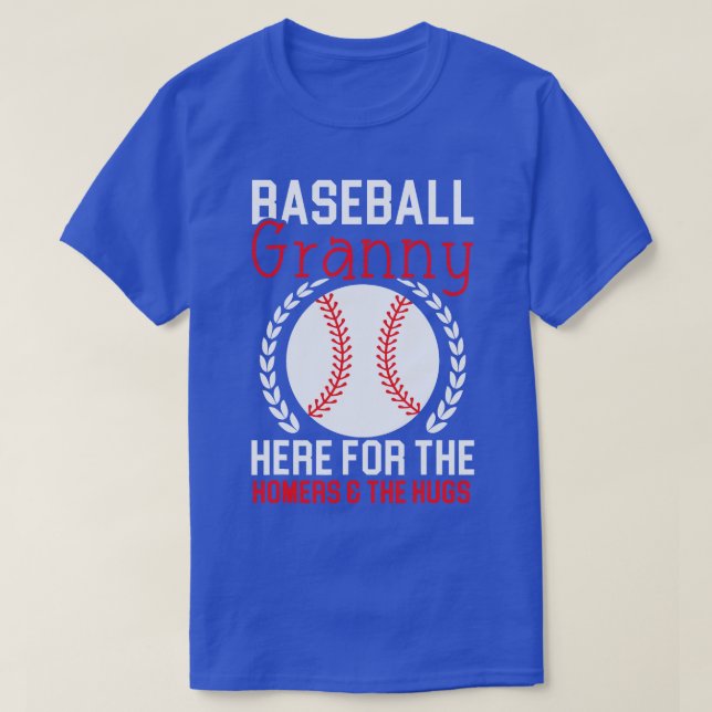 T-shirt Playe De Baseball Grand-Mère Grand-Mère De Basebal (Design devant)