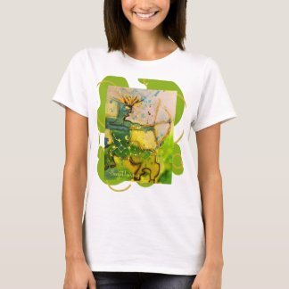 T-shirt playera con dibujo original zodiaco sagitario
