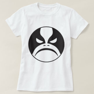 T-shirt Playera Emoticón Metalizado negro de Moody