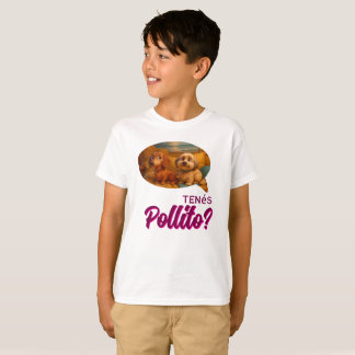 T-shirt Playera Infantil Perritas Hermanas Aventureras - 