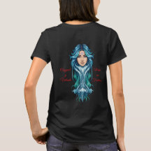 Playera Lady Acuario – Estilo cósmico y femenino