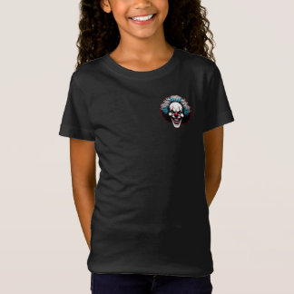 T-Shirt playera negra Halloween para niñas (logo)