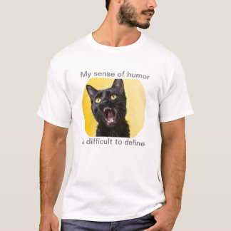 T-shirt Playera oscura básica para hombre humor